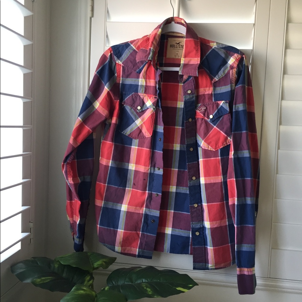 HOLLISTER FLANNEL 🗣